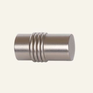 CYLINDER päätykappale 2 kpl teräs
