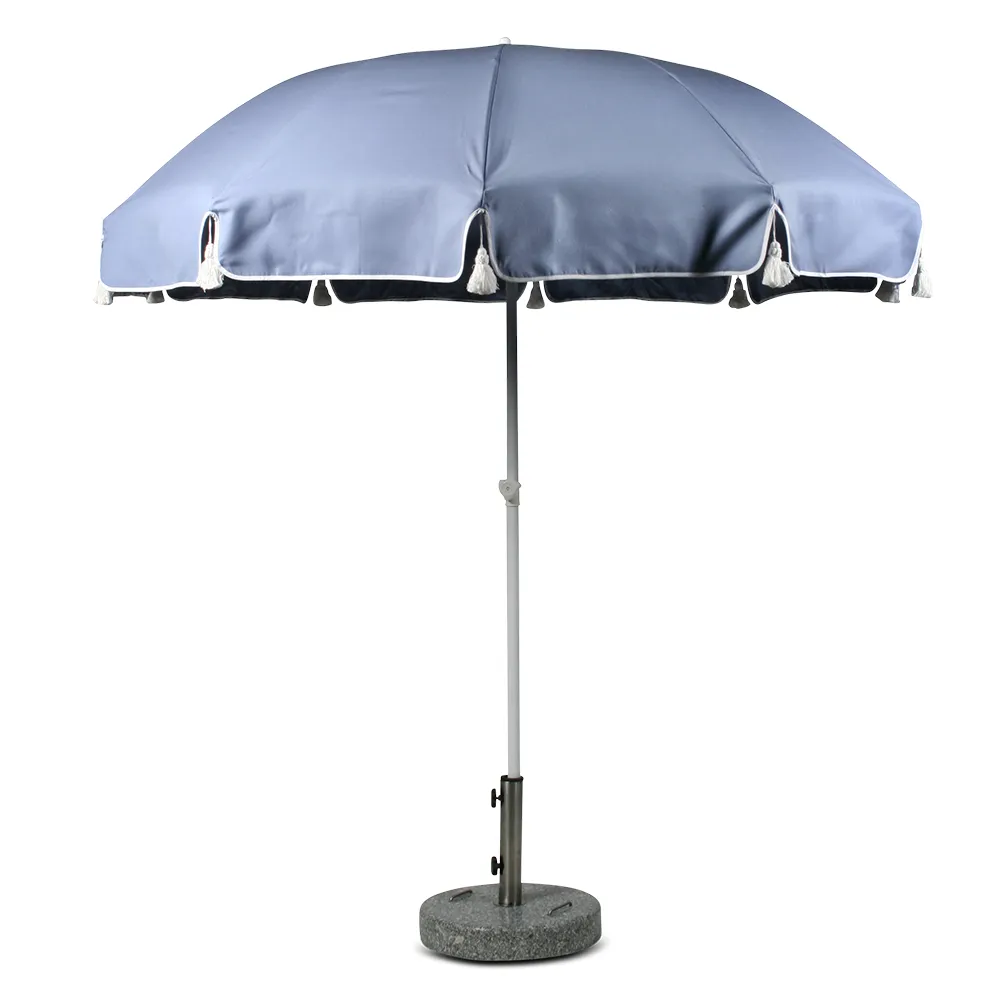 Fri Form, Aurinkovarjo 220 cm tupsuilla lightblue 35