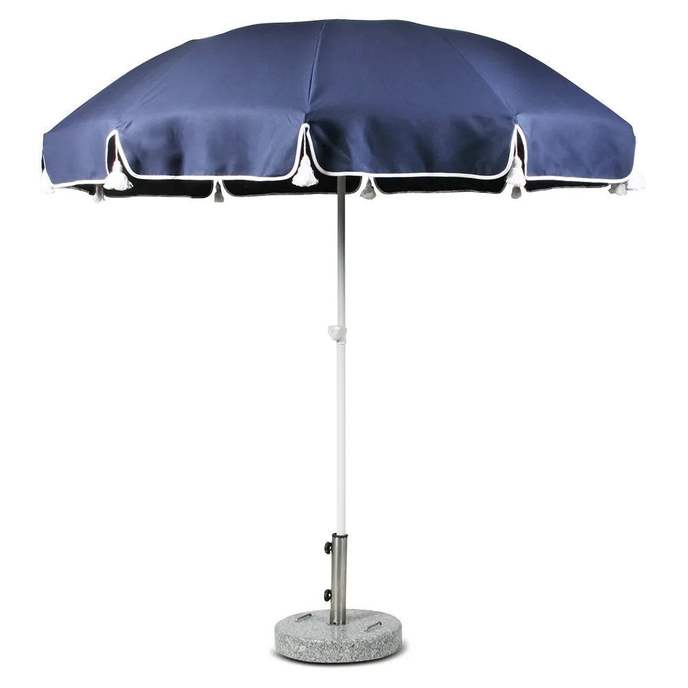 Fri Form, Aurinkovarjo 220 cm tupsuilla dark blue 32