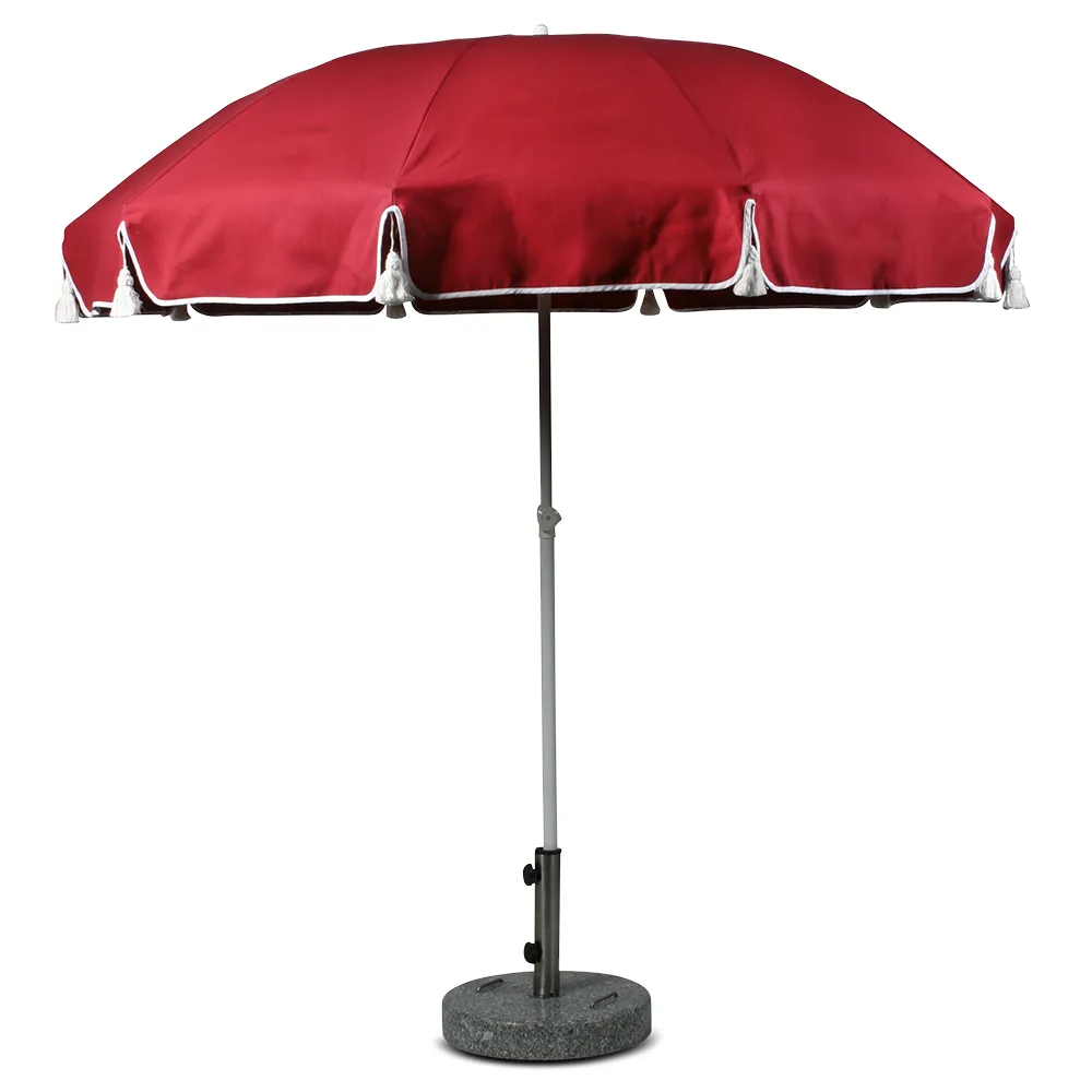 Fri Form, Aurinkovarjo 220 cm tupsuilla red 37