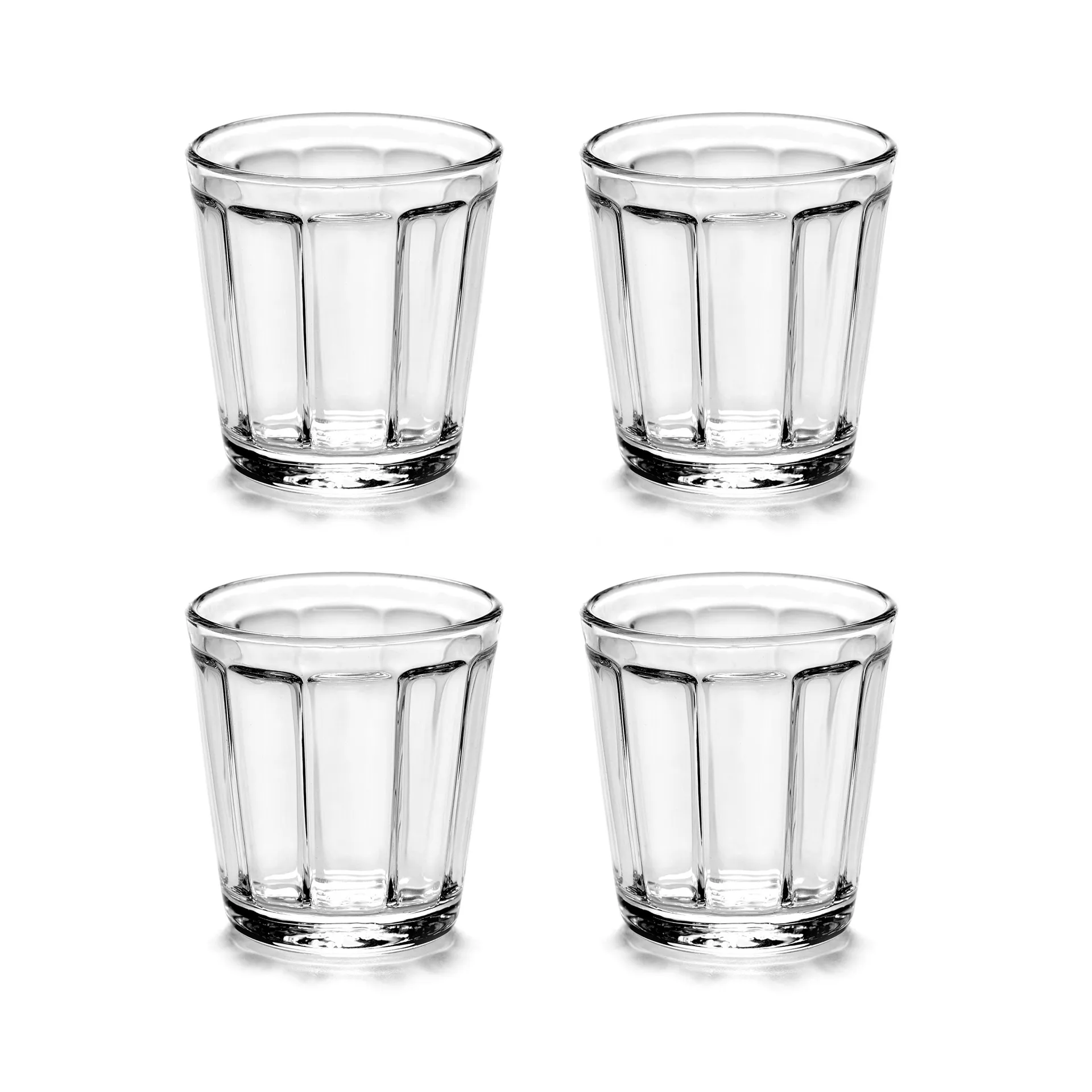 Serax Surface espressolasi 10 cl, 4-pakkaus Kirkas