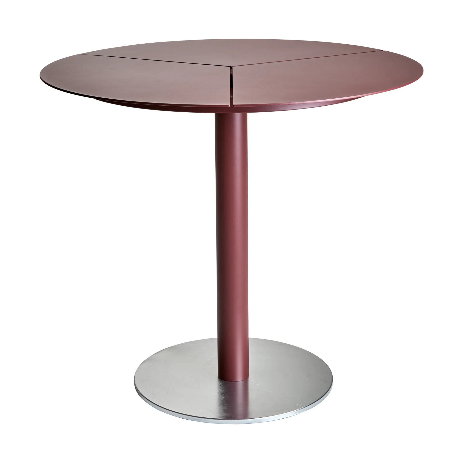 Brafab Peace Bistro kahvipöytä Ø80 cm Zin red