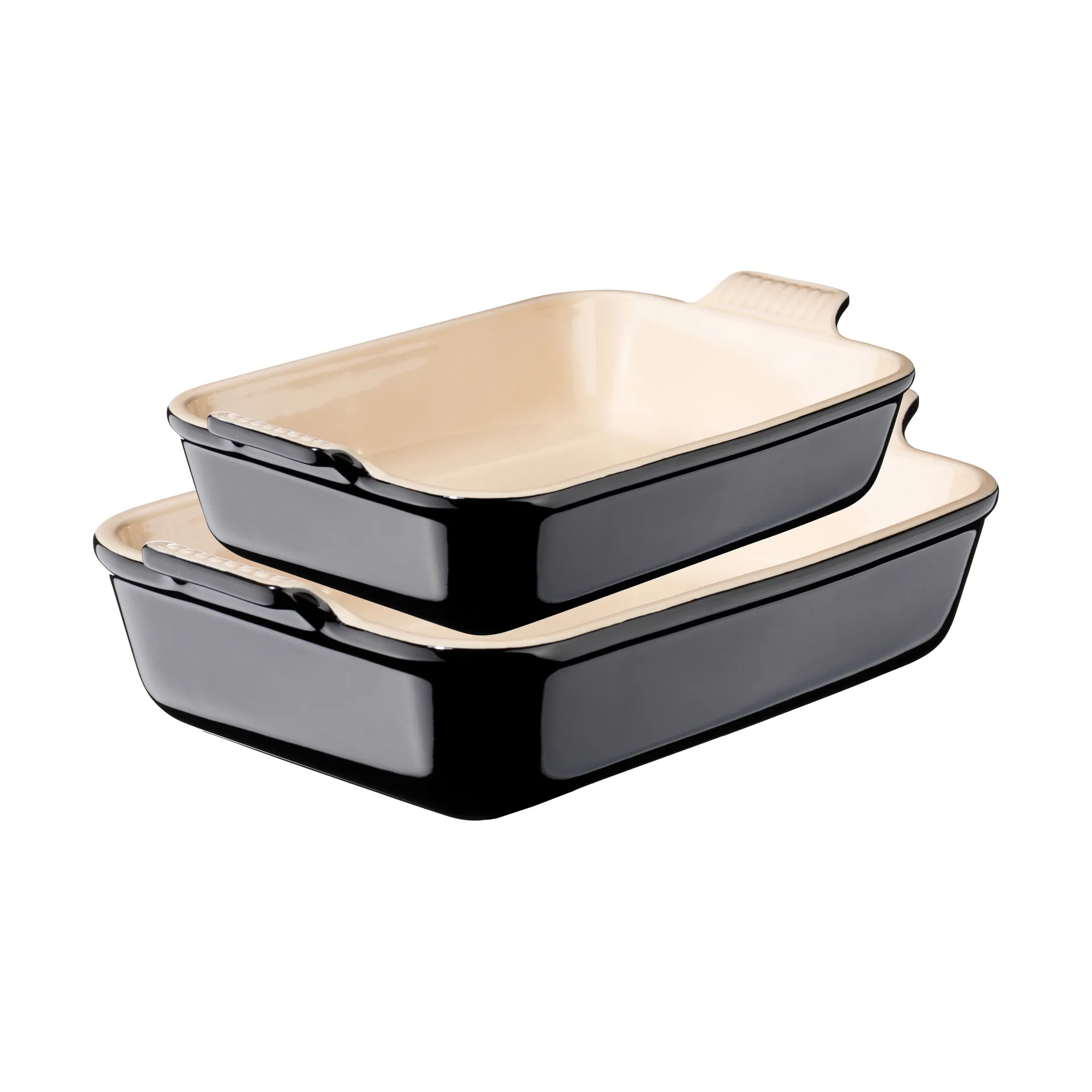 Le Creuset Le Creuset Heritage uunivuokasetti 2 osaa - Black