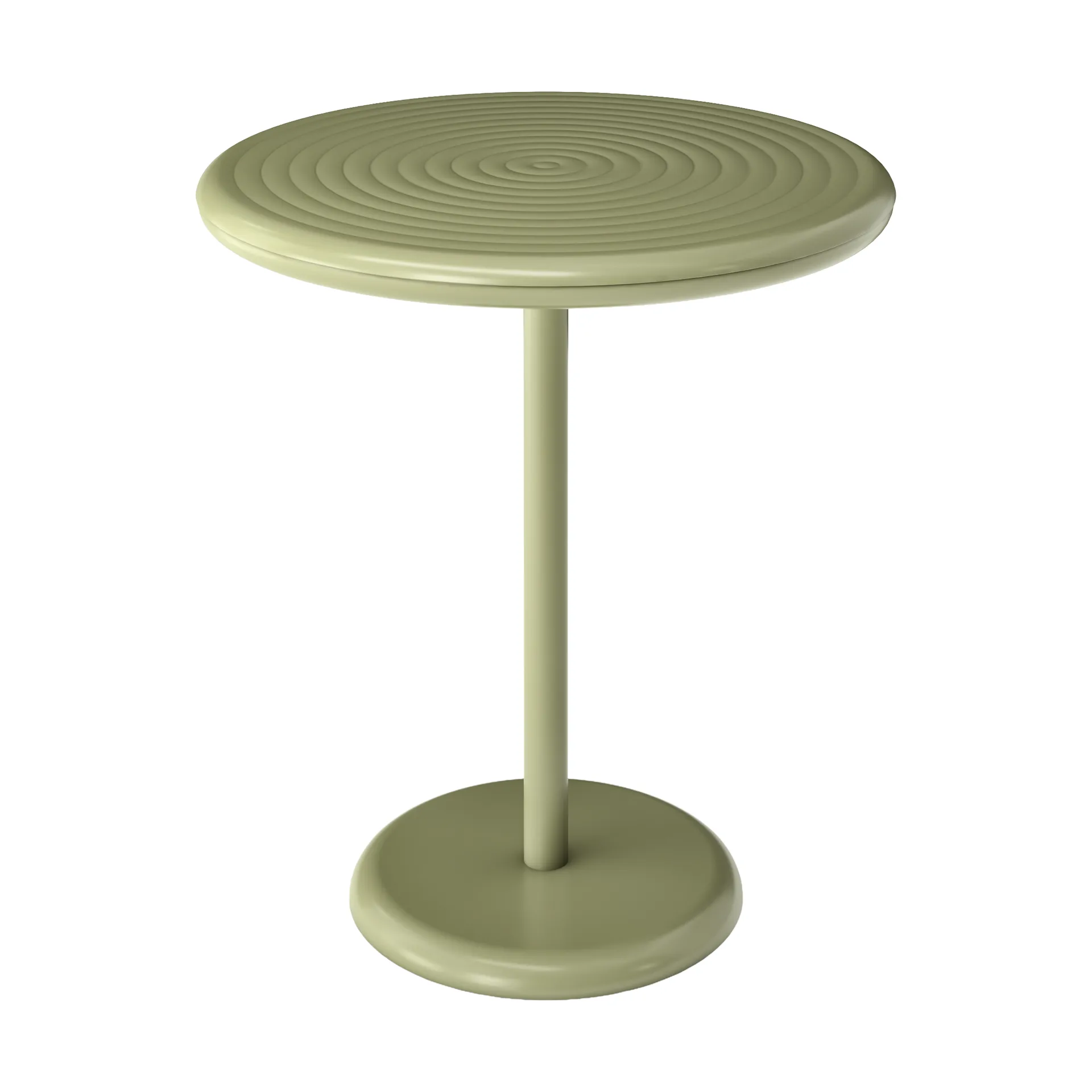 Tom Dixon Groove kahvipöytä pyöreä - Moss, Ø70 cm