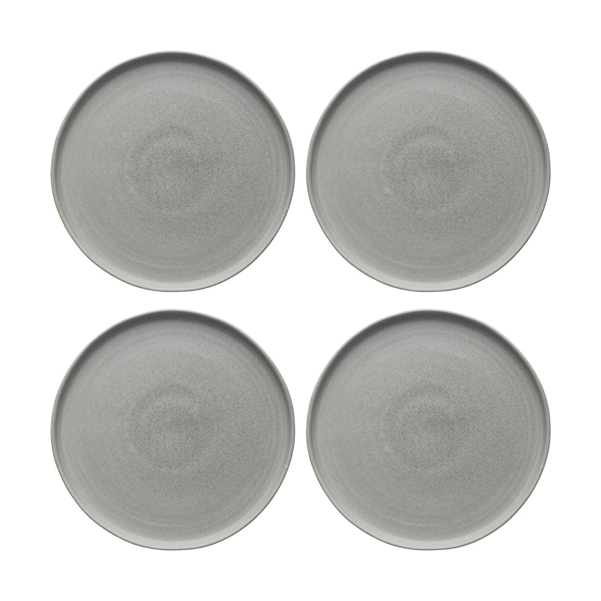 Scandi Living Sandsbro ruokalautanen vaaleanharmaa, Ø26 cm, 4 kpl