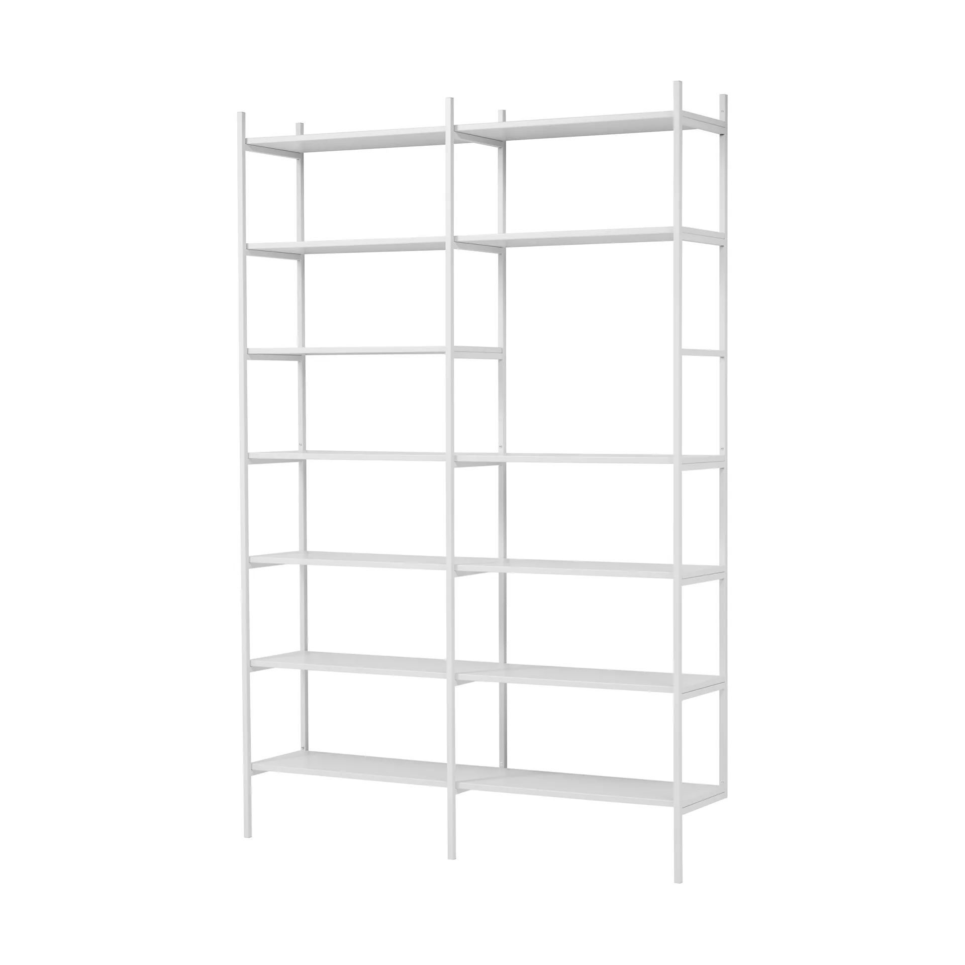 TÔNN furniture Portal-kirjahylly, White, 158 cm