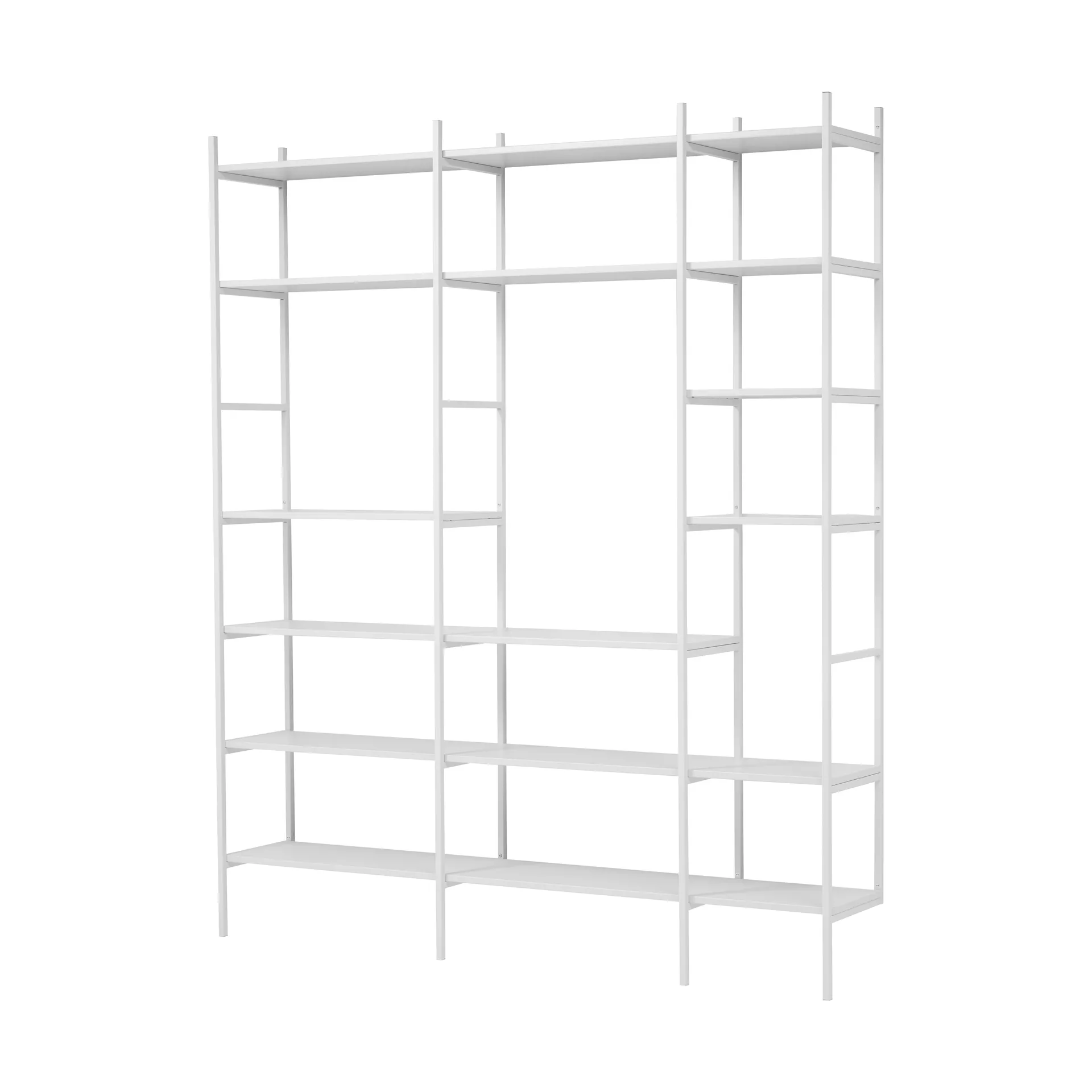 TÔNN furniture Portal-kirjahylly, White, 201 cm