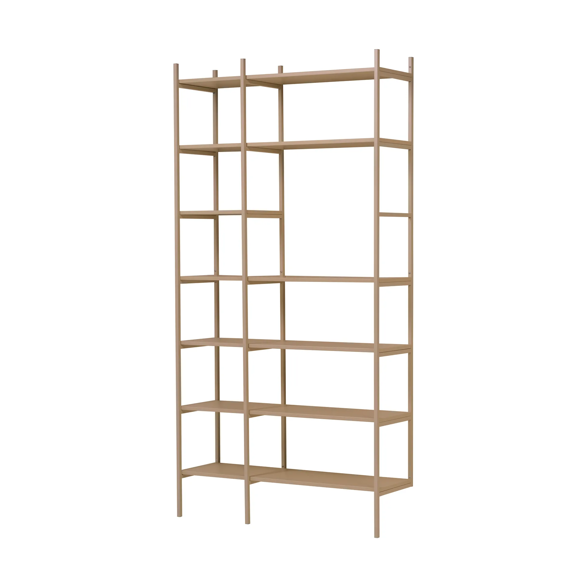 TÔNN furniture Portal-kirjahylly, Camel, 123 cm