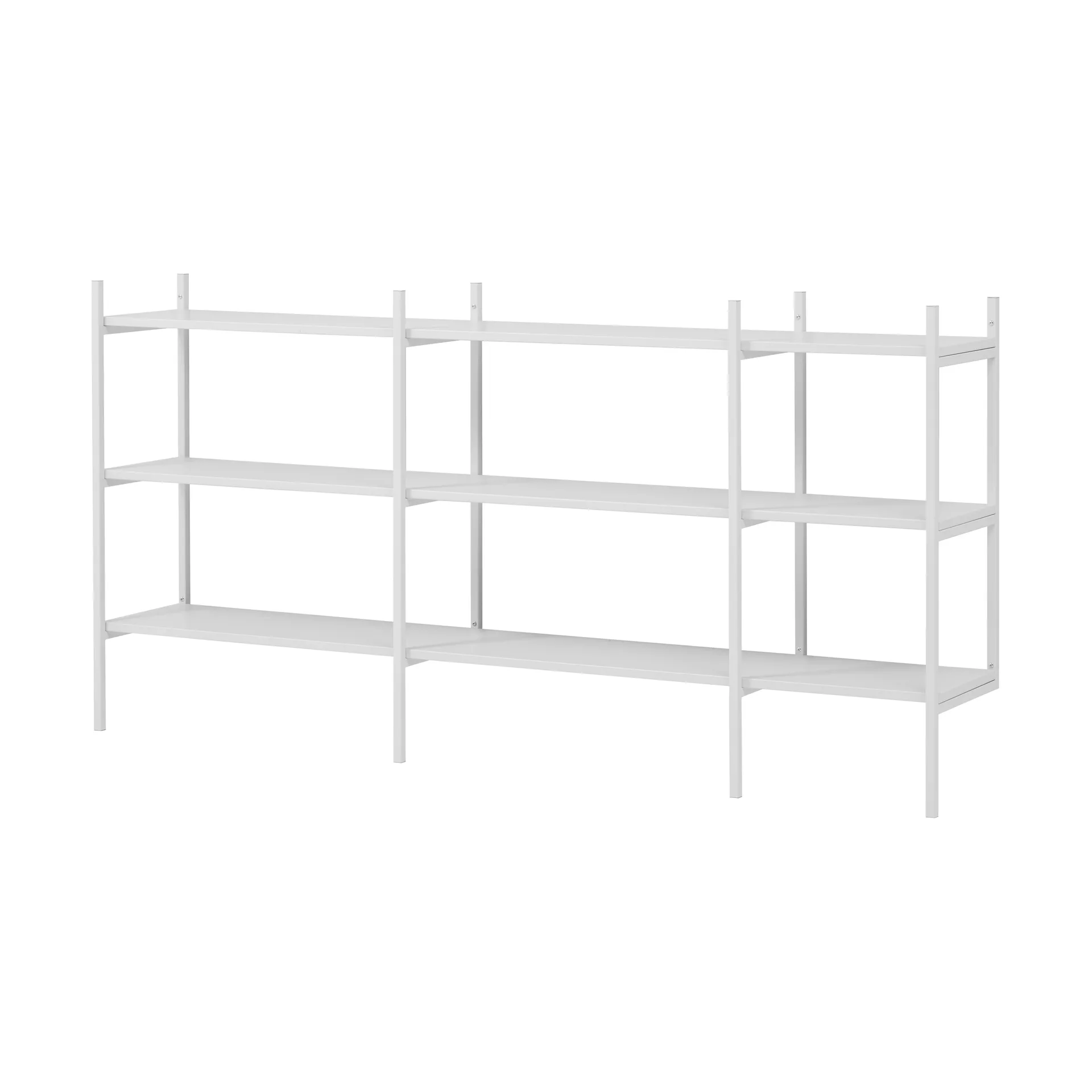 TÔNN furniture Portal-kirjahylly small, White, 201 cm