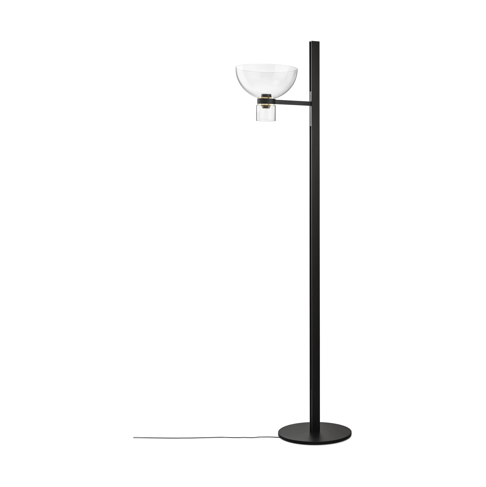 Flos Nocturne F1 bowl lattiavalaisin – musta