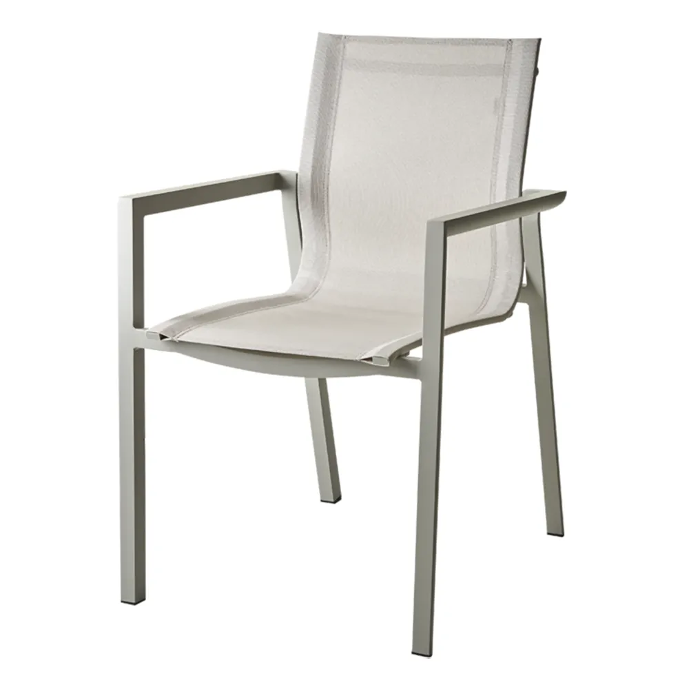 Brafab, Delia pinottava tuoli Light Grey/Textilene