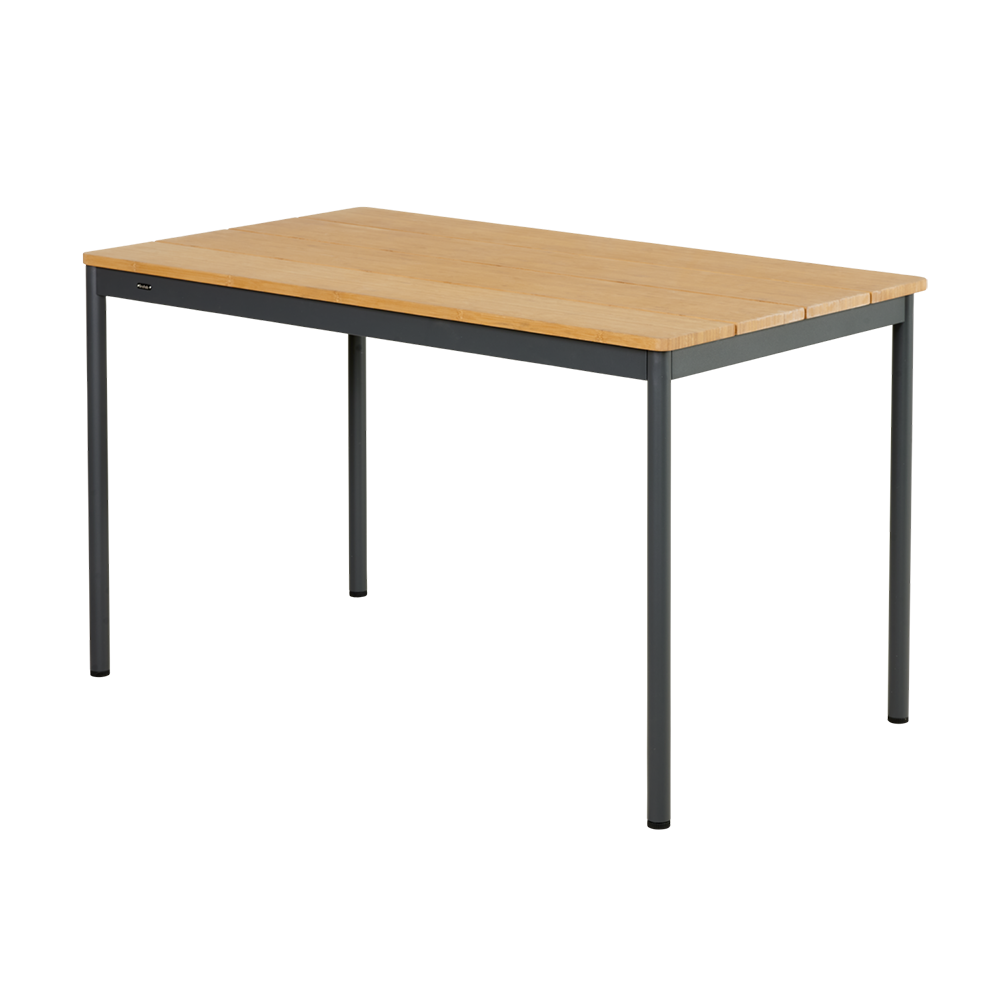 Brafab, Nox Bistro Ruokapöytä 70x125 cm Bambu/Anthracite