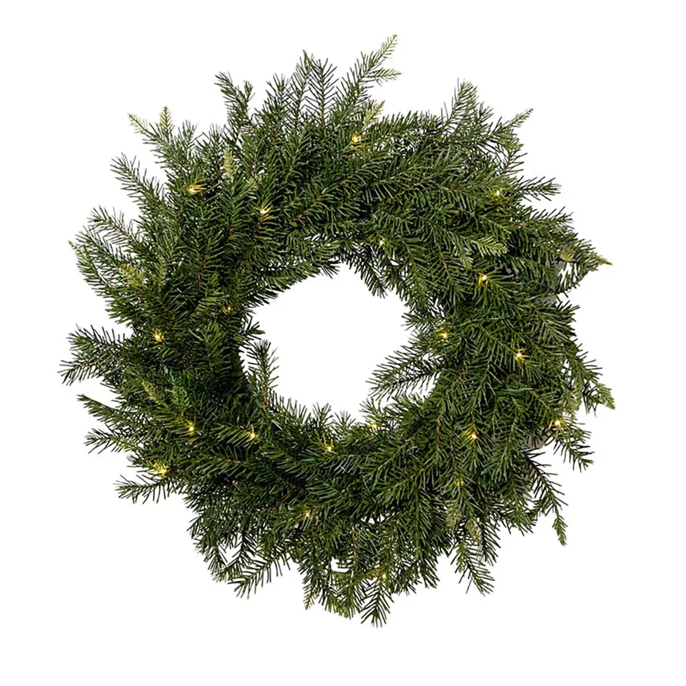 Mr Plant, Joulukranssi valoilla 65 cm
