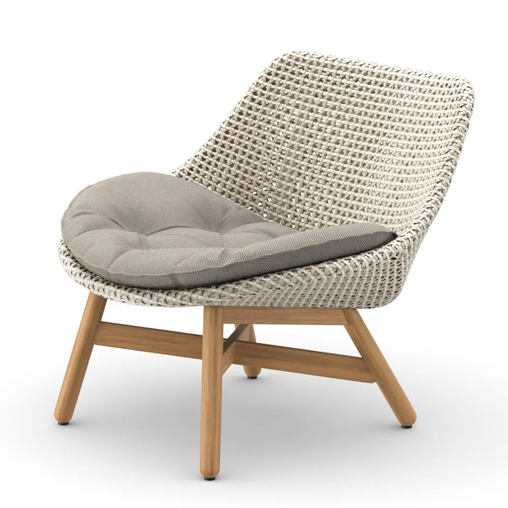 Dedon, Mbrace clubtuoli tiikki AXD teak 0205 sea salt 0140
