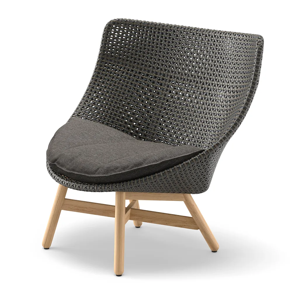 Dedon, Mbrace wingchair tiikki AY5 teak 0205 arabica 0126