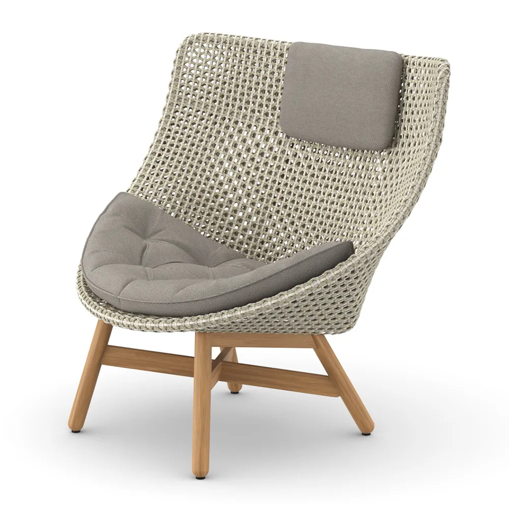 Dedon, Mbrace wingchair tiikki AY5 teak 0205 sea salt 0140