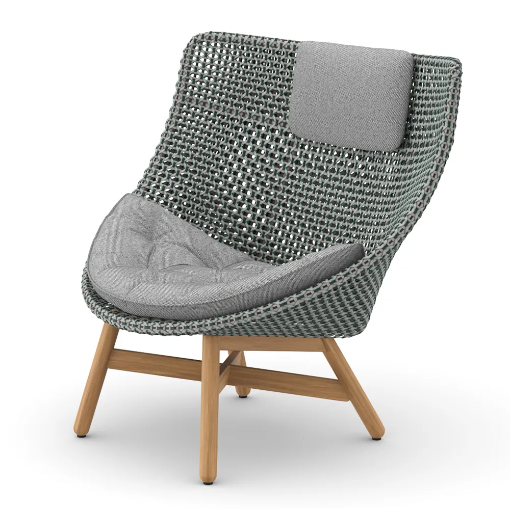 Dedon, Mbrace wingchair tiikki AY5 teak 0205 baltic 0141