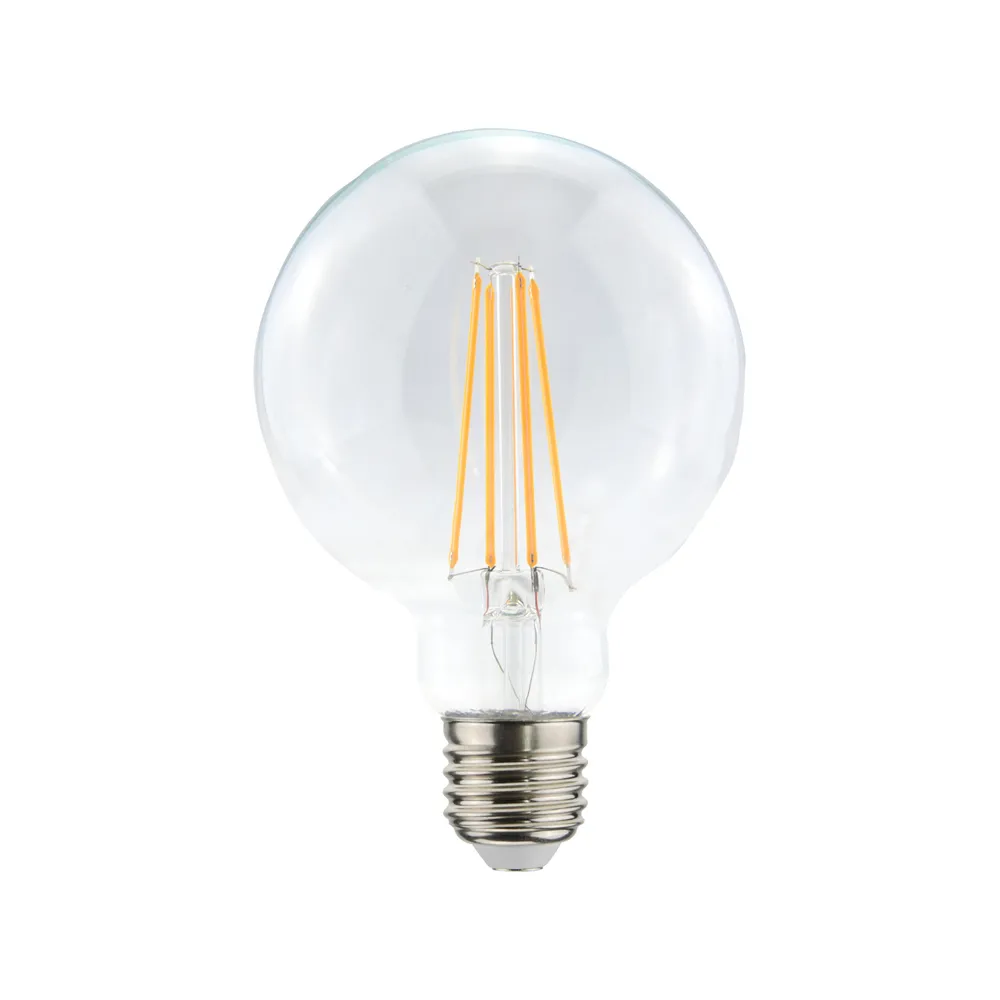 Airam Airam Filament LED-globi 95mm valonlähde Selvä, himmennettävä e27, 4w