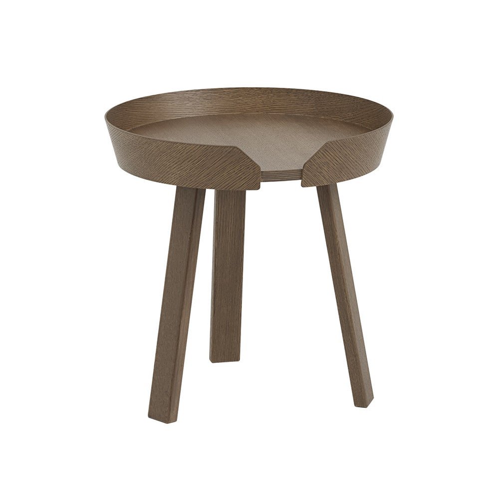 Muuto, Around sohvapöytä Ø45 cm- Stained Dark Brown