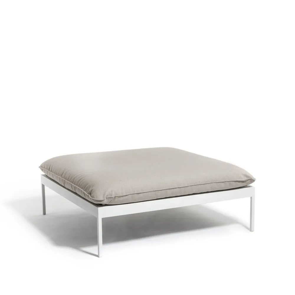Skargaarden Bönan jalkatuki Light grey-vaaleanharmaa alumiini