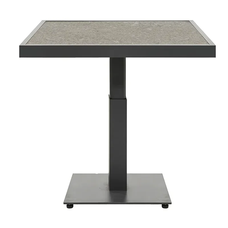 Brafab, Scale sohvapöytä 85x85 cm antrasiitti / Dark Brownish Ceramic