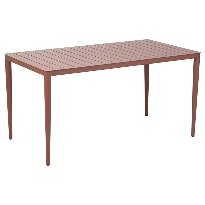 Brafab, Bigby ruokapöytä 76x144 cm Zin Red