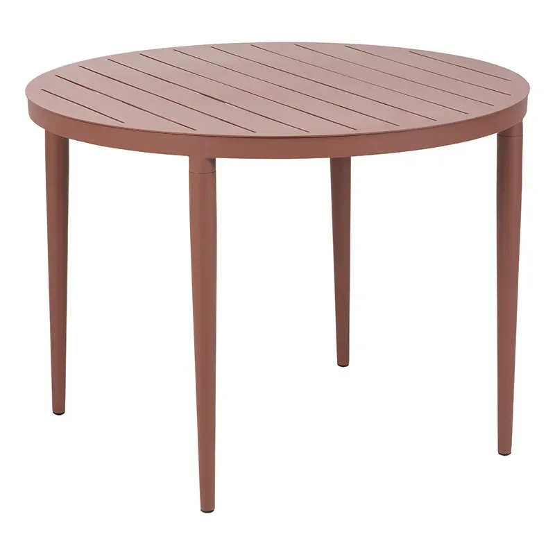 Brafab, Bigby ruokapöytä 100 cm Zin Red