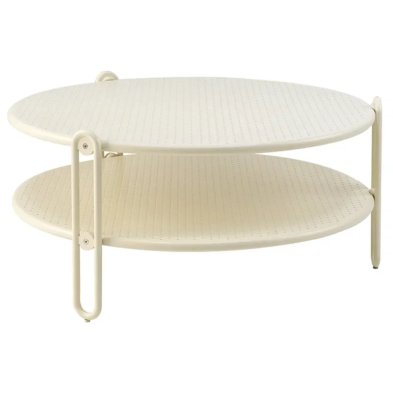 Brafab, Blixt sohvapöytä 85 cm Pearl White
