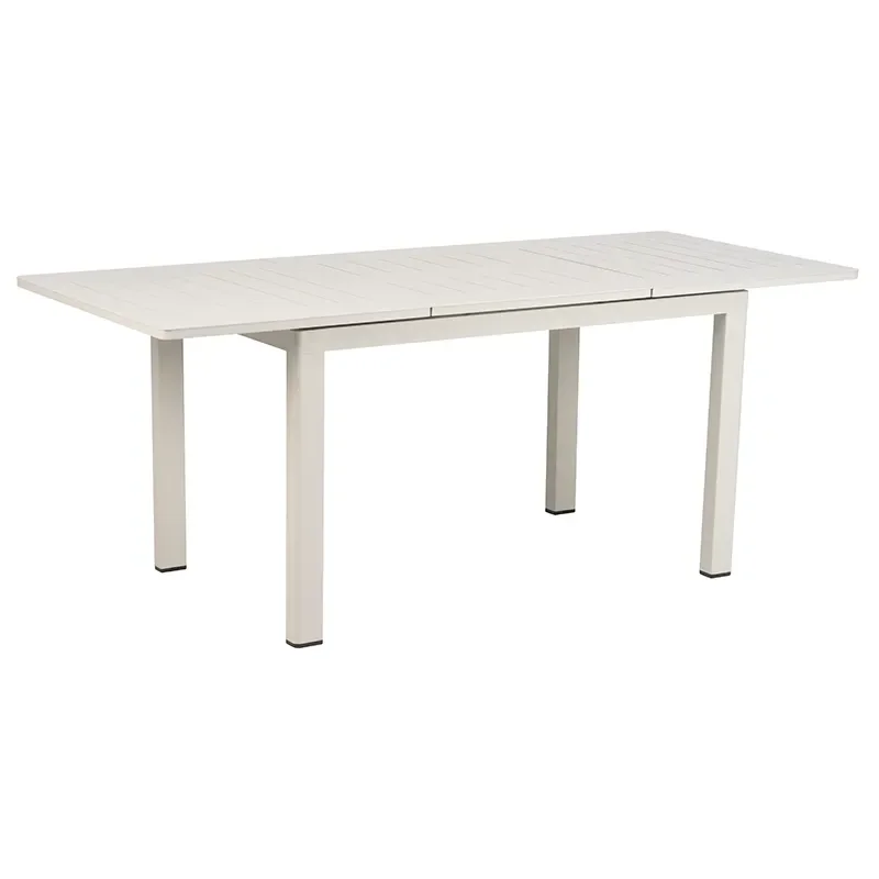 Brafab, Lomma ruokapöytä 80x128-187 cm Light grey