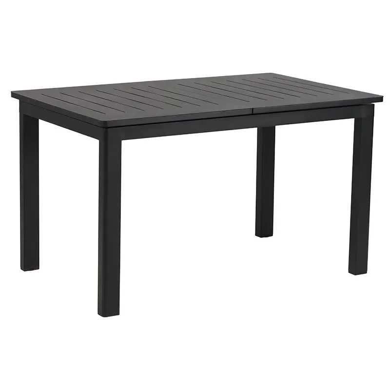 Brafab, Lomma small ruokapöytä 80x128-187 cm musta
