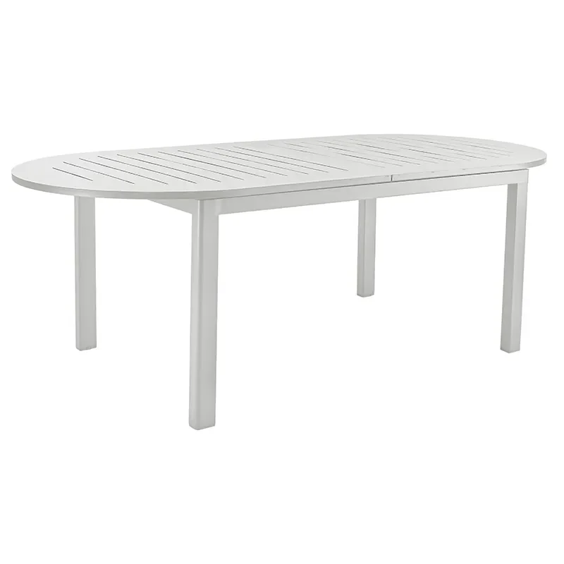 Brafab, Lomma Elipse ruokapöytä Light grey