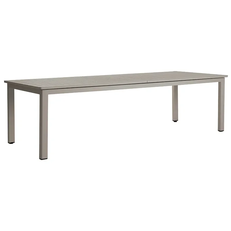 Brafab, Lomma XL ruokapöytä 100x260-380 cm Khaki