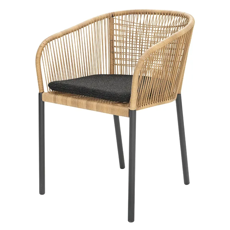 Brafab, Delta tuoli    Antrasiitti / Natural Wicker / Teddy Black