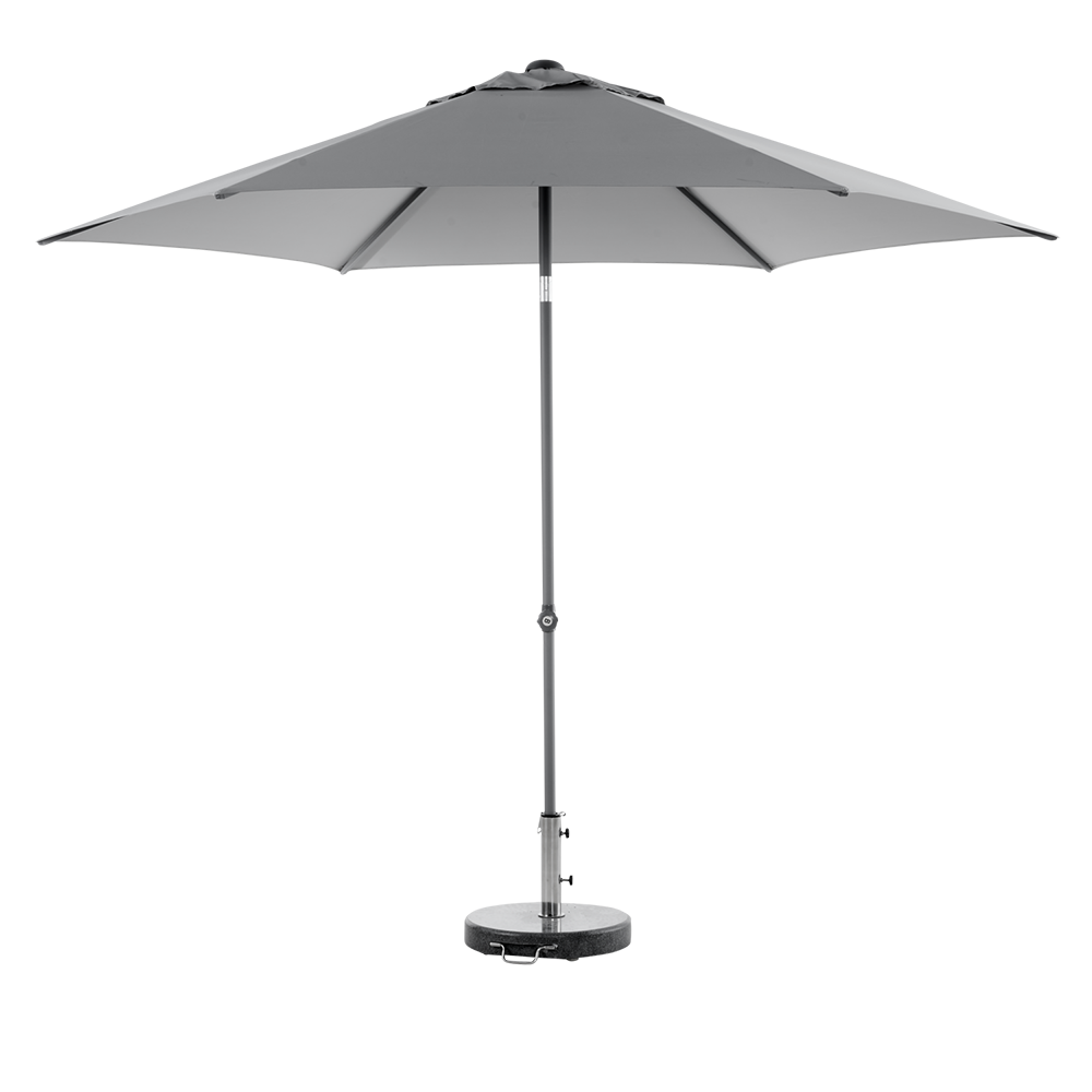 Brafab, POPPI - päivänvarjo Ø300 cm-harmaa