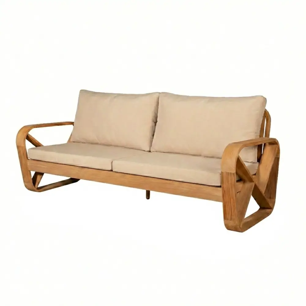 Stockamöllan, Bålamöllan 3-istuttava lounge-sohva sis. tyynyt beige