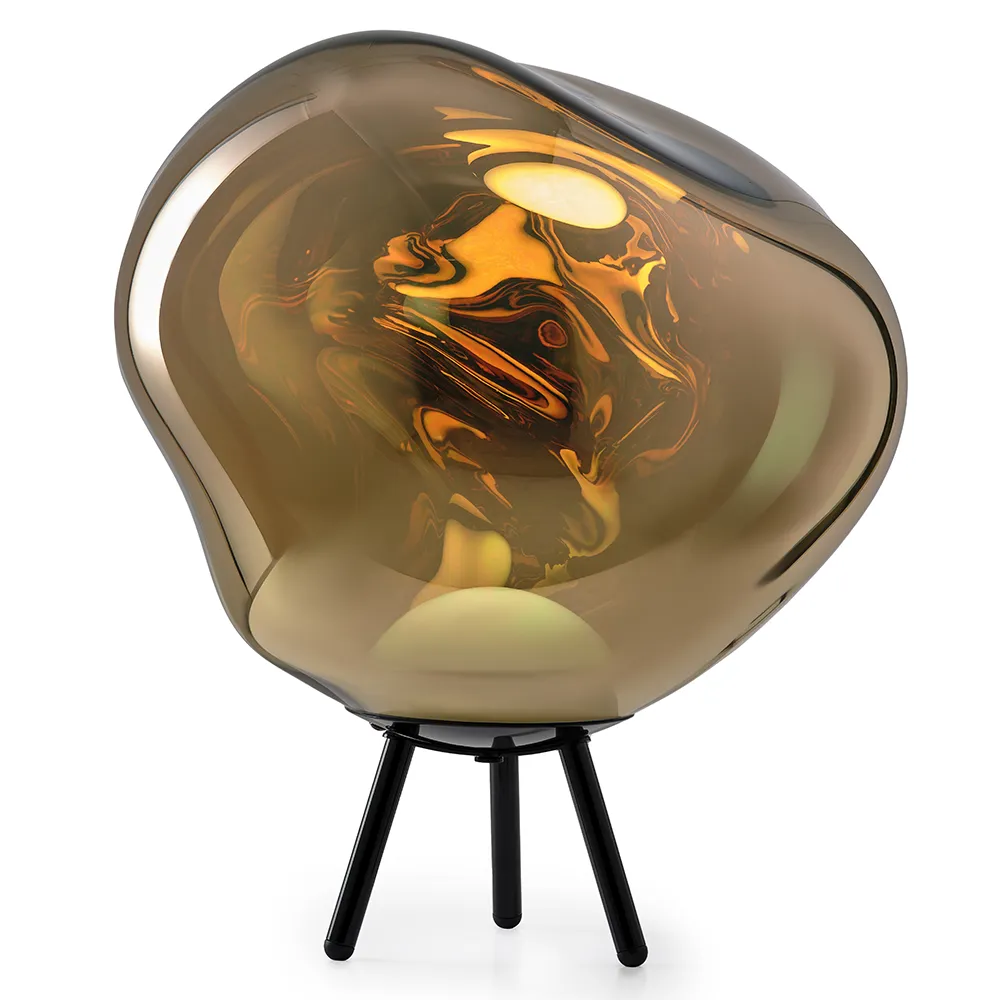 Tom Dixon, Melt Portable Large lattiavalaisin Gold LED