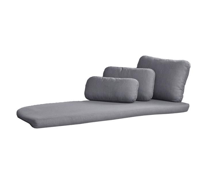 Cane-line, Savannah Daybed tyynysetit oikea harmaa, Sunbrella Natte