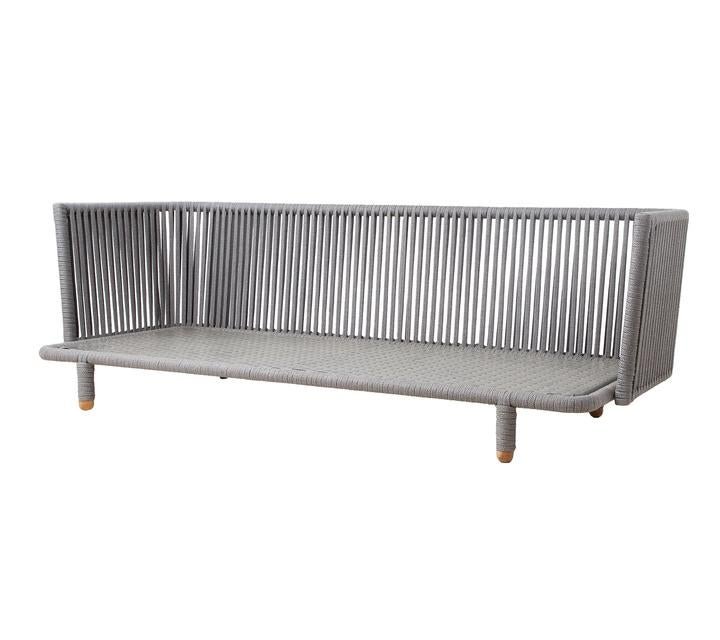 Cane-line, Moments 3-Pers. sohva Grey