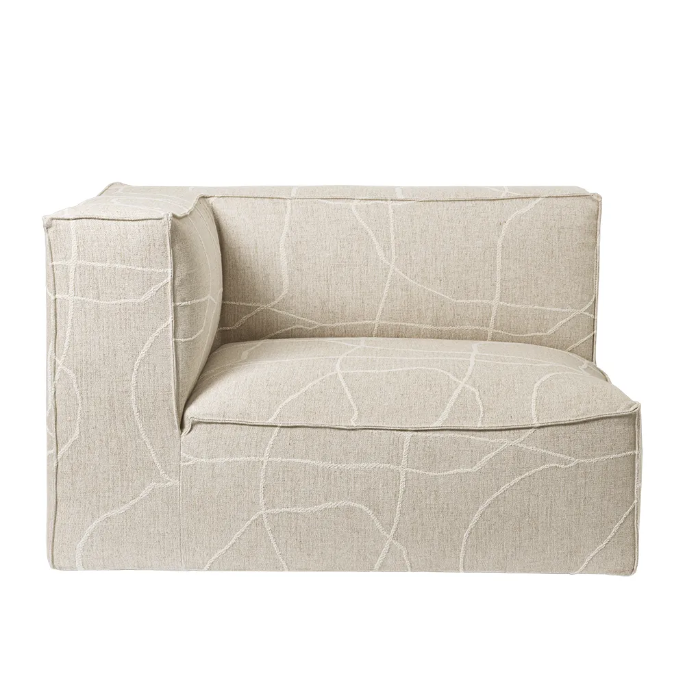 Ferm Living, Catena Armrest L S400 Utzon-Can Lis Sand/off
