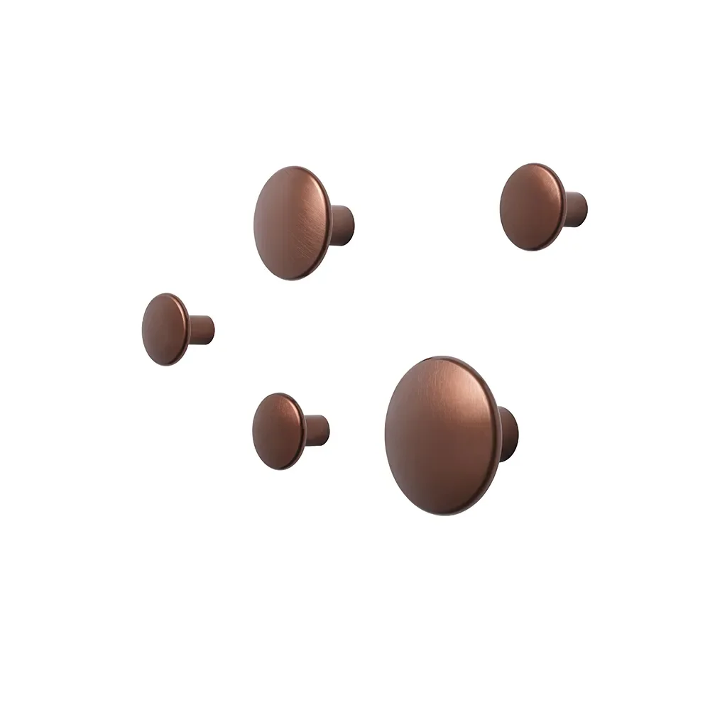 Muuto, Dots Metal Set of 5 - Umber