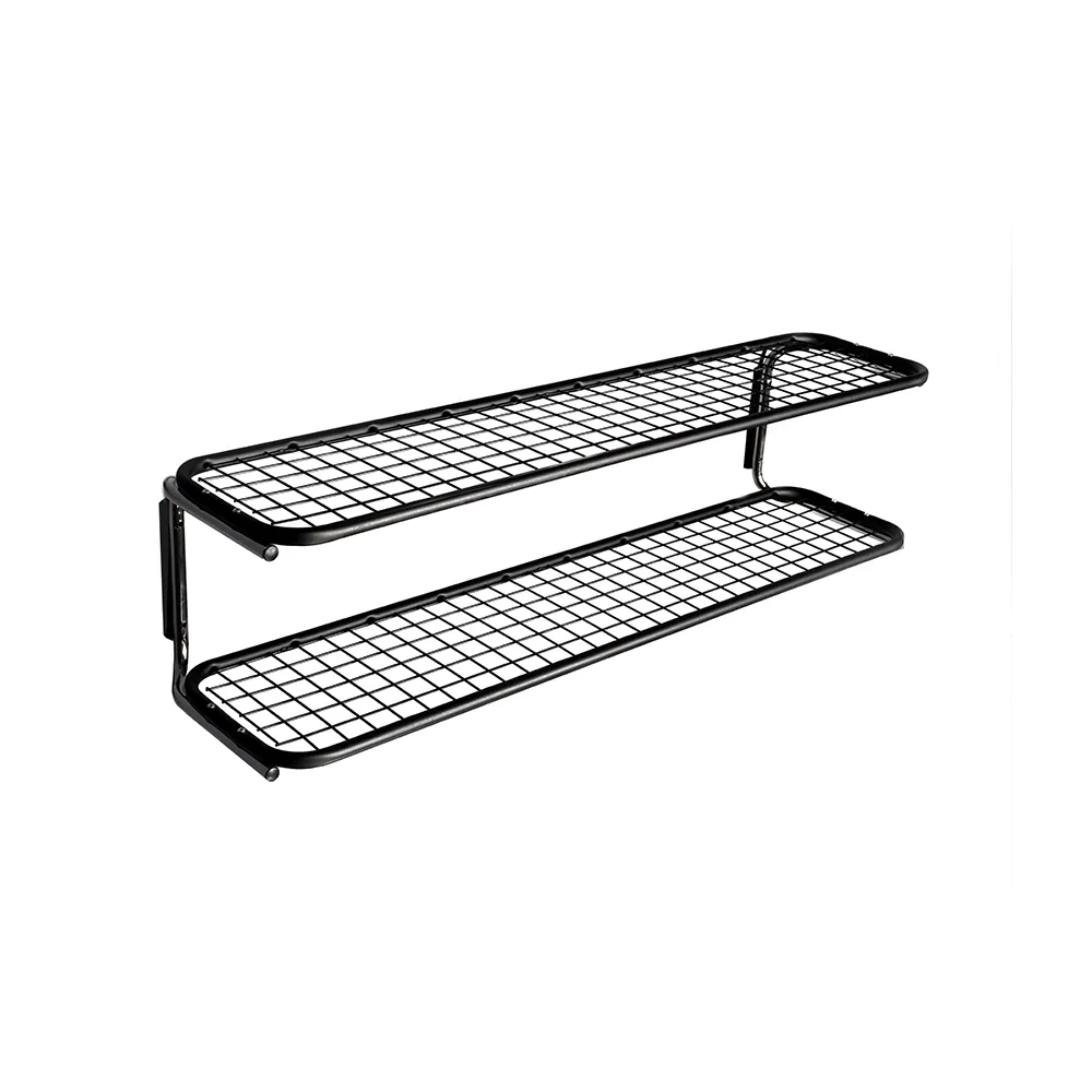Essem Design Classic 650 -kenkähylly Musta/kromi, 2 tasoa, 50 cm