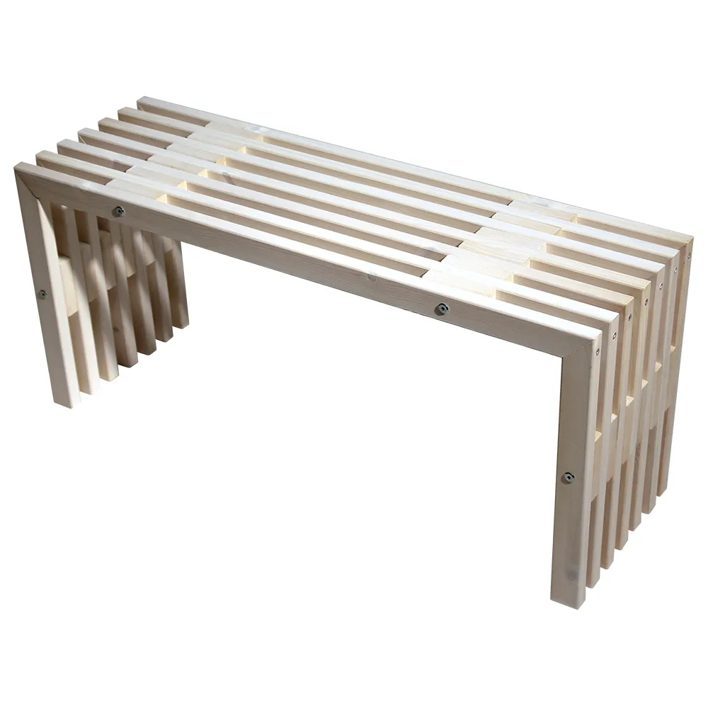 Hillerstorp, D-bench Penkki 100 cm Valkoinen öljytty mänty