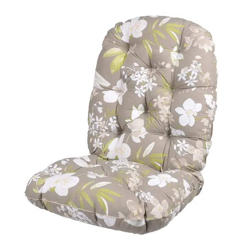 Fritab, Snurr & Gung istuinpehmuste, flock-täyte Beige Botanical