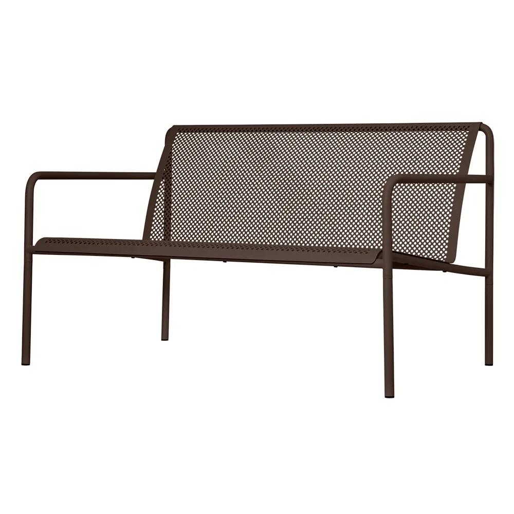 Ferm Living, Dapple 2-istuttava sohva Dark Chocolate