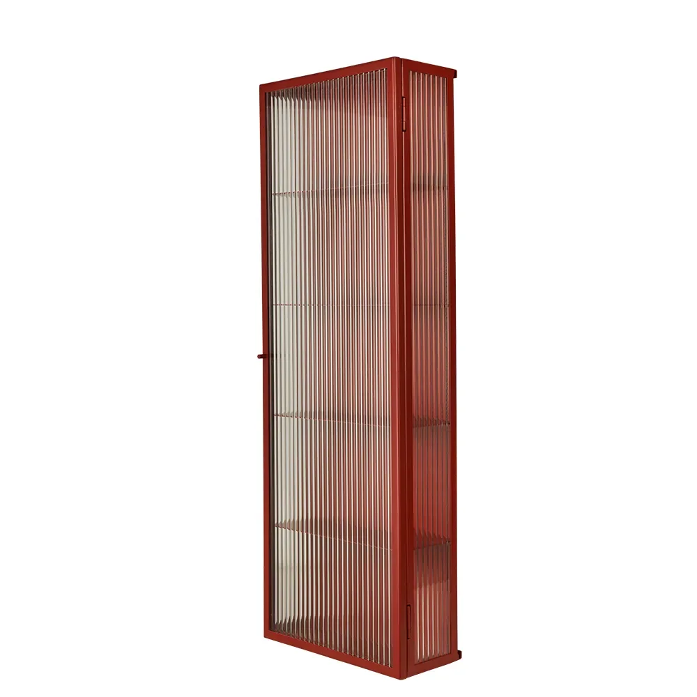 Ferm Living, Kylpyhuonekaappi Haze Tall Oxide Red