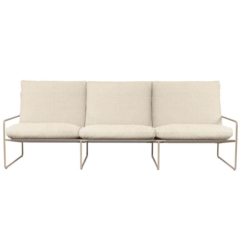 Ferm Living, Desert 3-istuttava sohva Cashmere/Off-white