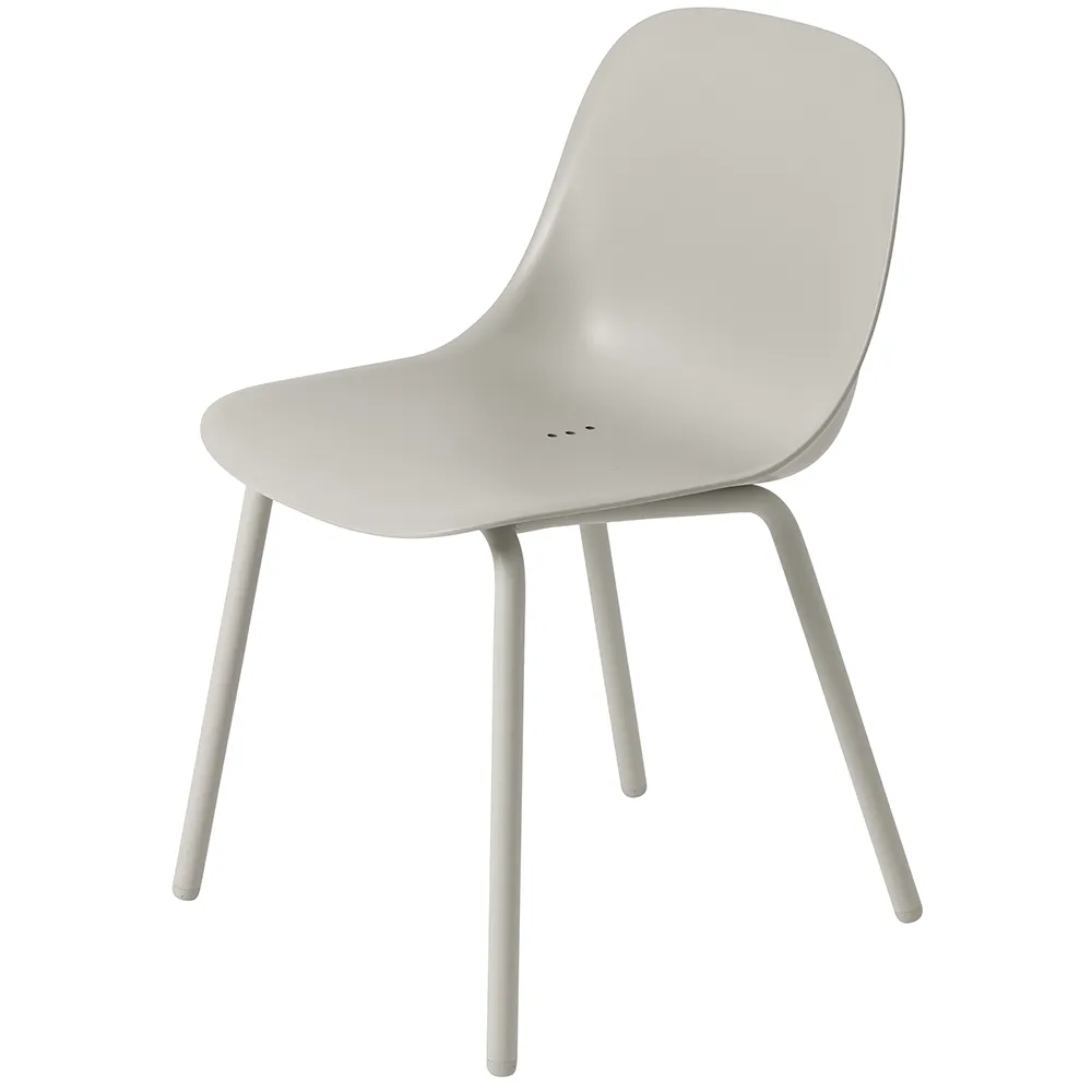 Muuto, Fiber Outdoor Ruokailutuoli Grey