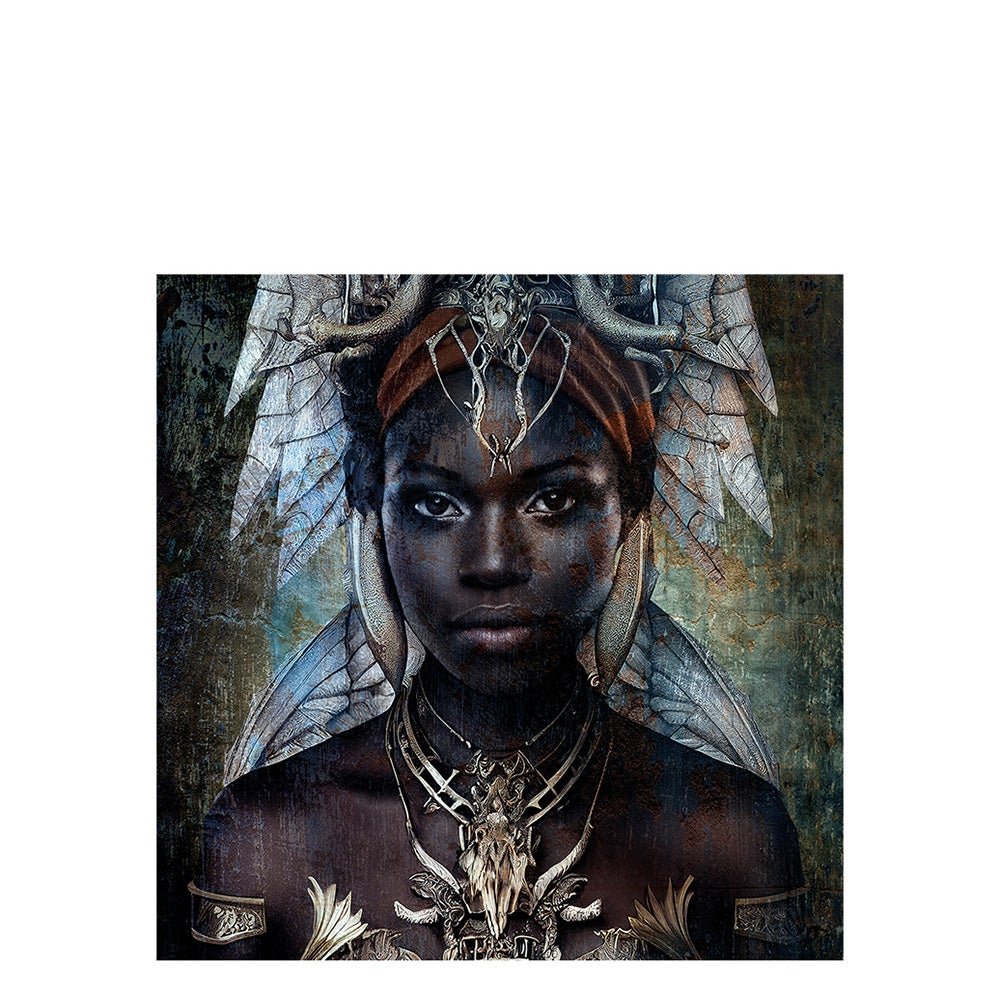Artwood, THE GIRL FROM NUBA valokuvataulu - 150x150, Aluminium