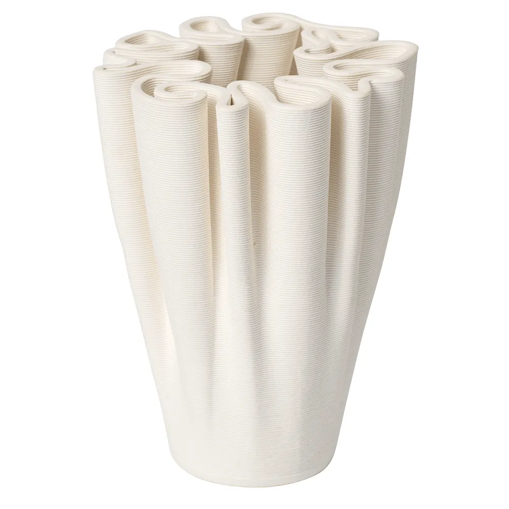 Ferm Living, Dedali Maljakko - H11 - Off-white