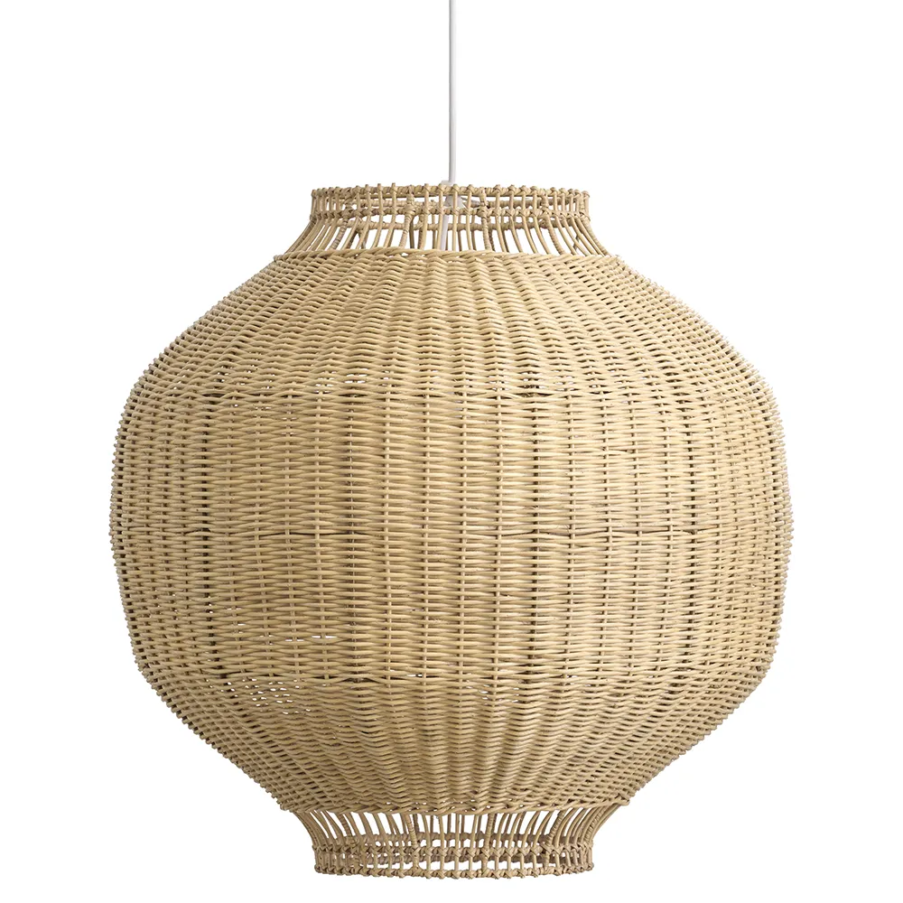 Sika Design, Tomori lampunvarjostin 50x50 cm rottinki